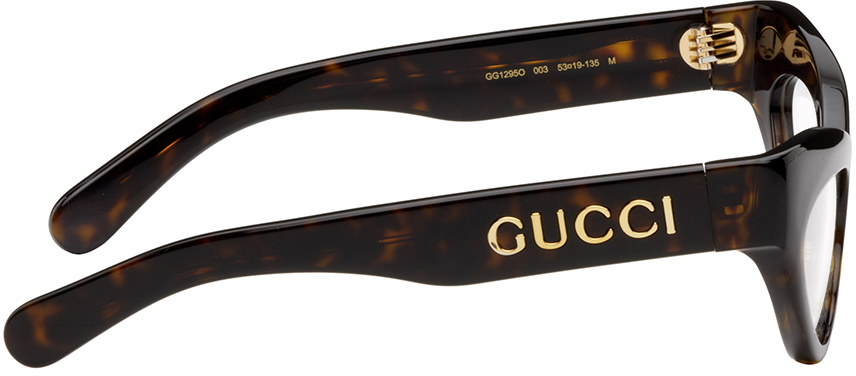 Gucci Tortoiseshell Cat Eye Glasses Gucci 