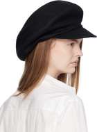 YOHJI YAMAMOTO Black Top Crown Casquette