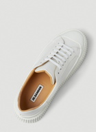 Vulcanized Sneakers in White