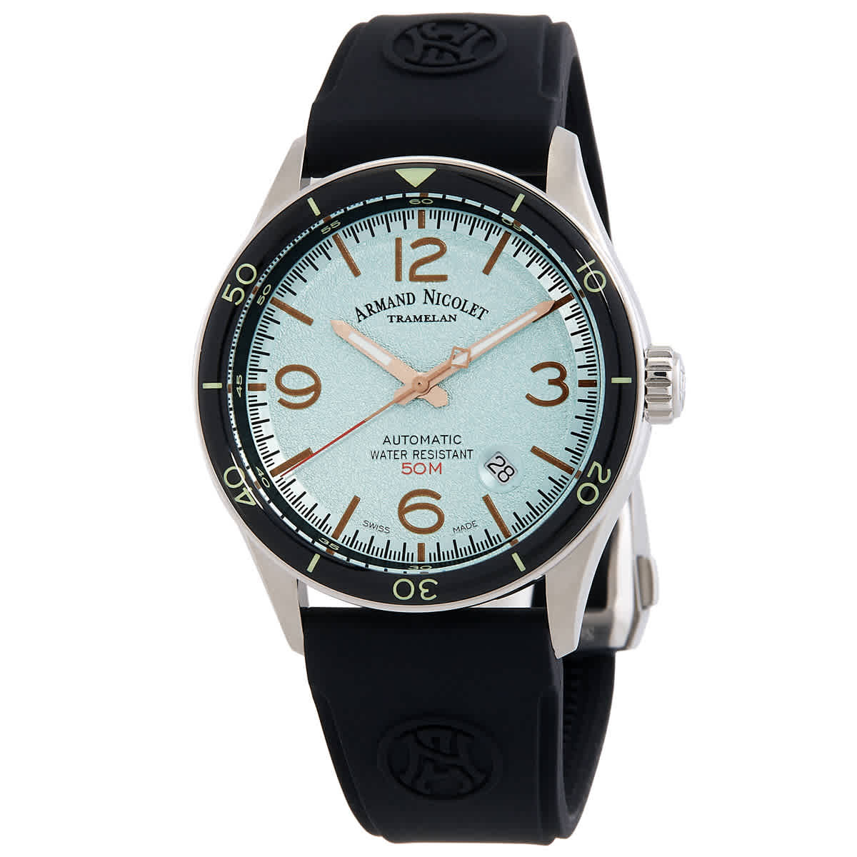 Armand Nicolet M2H Automatic Mens Watch A740HNA-ZS-GG2710N