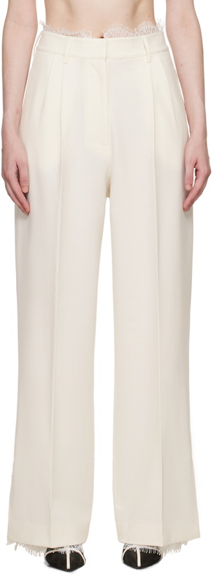 Photo: Beaufille Off-White Celeste Trousers