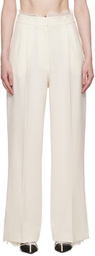 Beaufille Off-White Celeste Trousers