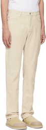 A.P.C. Off-White Standard Trousers