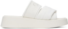 Chloé White Mila Sandals