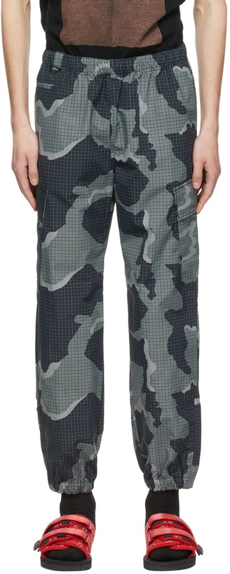 Photo: UNDERCOVER Gray Nylon Cargo Pants