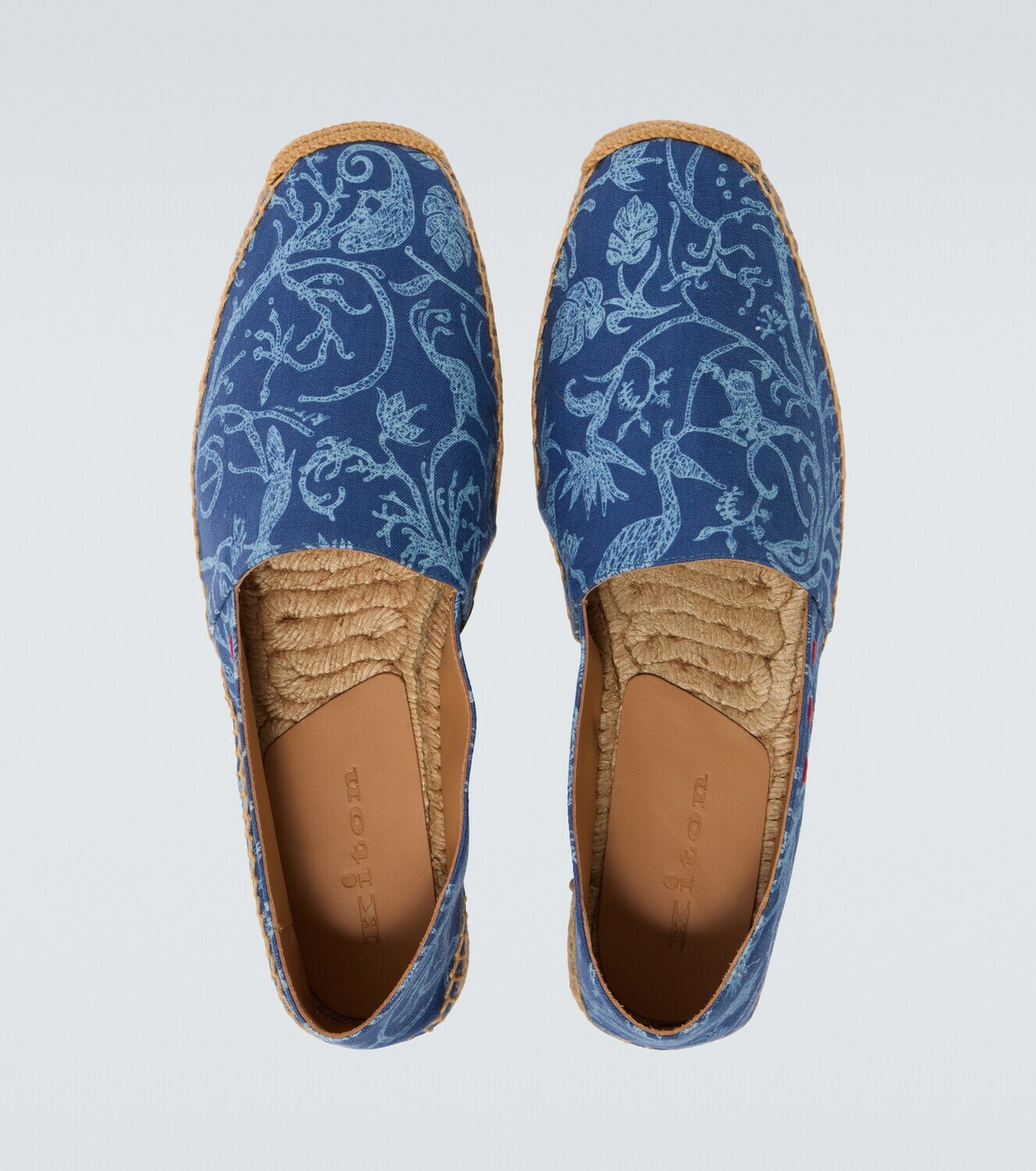 Kiton Printed espadrilles