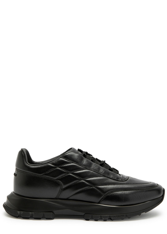Photo: Givenchy Quilted Leather Sneakers Black