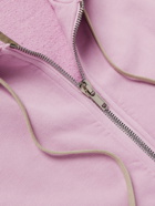 Rick Owens - Jason Cotton-Jersey Zip-Up Hoodie - Pink