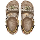 Crocs Classic All Terrain Realtree Sandal in Walnut