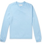 Universal Works - Loopback Cotton-Jersey Sweatshirt - Blue