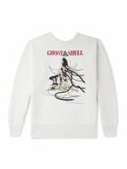 SAINT MXXXXXX - Ghost in the Shell Printed Cotton-Jersey Sweatshirt - White