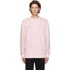 1017 ALYX 9SM Pink Double Logo Sweatshirt