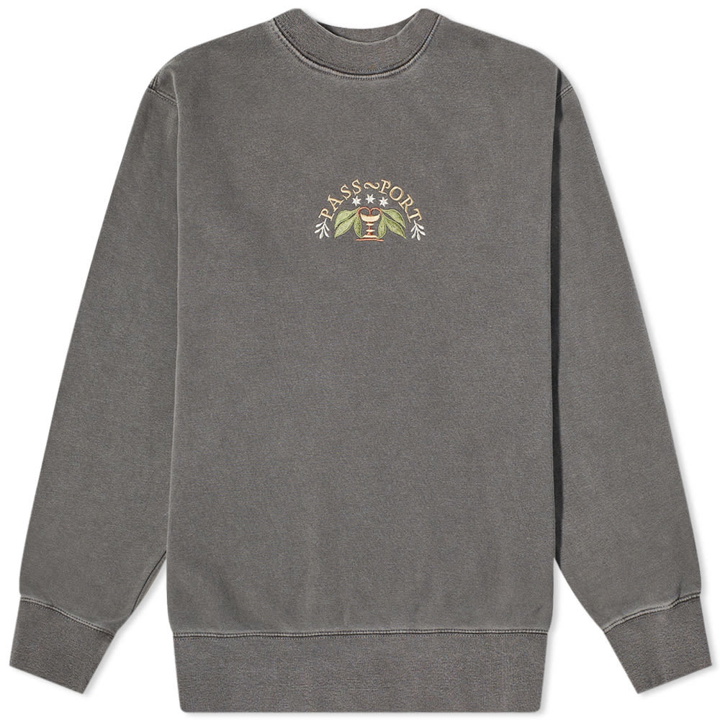 Photo: Pass~Port Arched Embroidery Crew Sweat