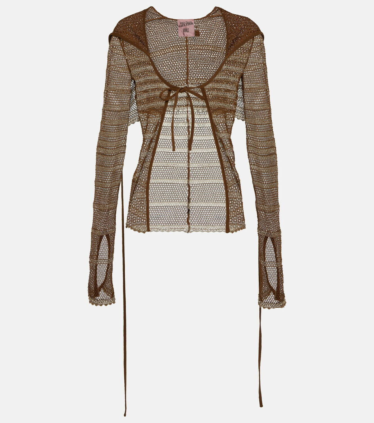 Jean Paul Gaultier x KNWLS crochet cardigan Jean Paul Gaultier