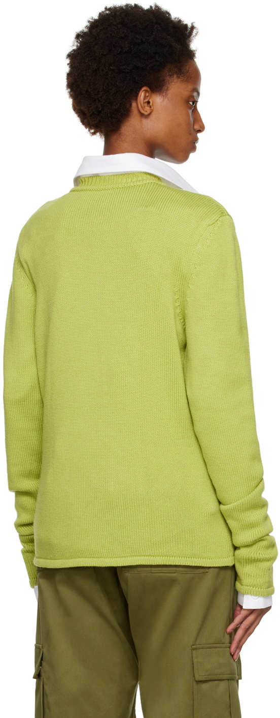 Bianca Saunders Green Tun Over Sweater