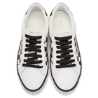 Paul Smith Black and White Checkered Basso Sneakers