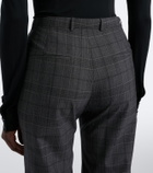 Gucci Checked wool straight pants