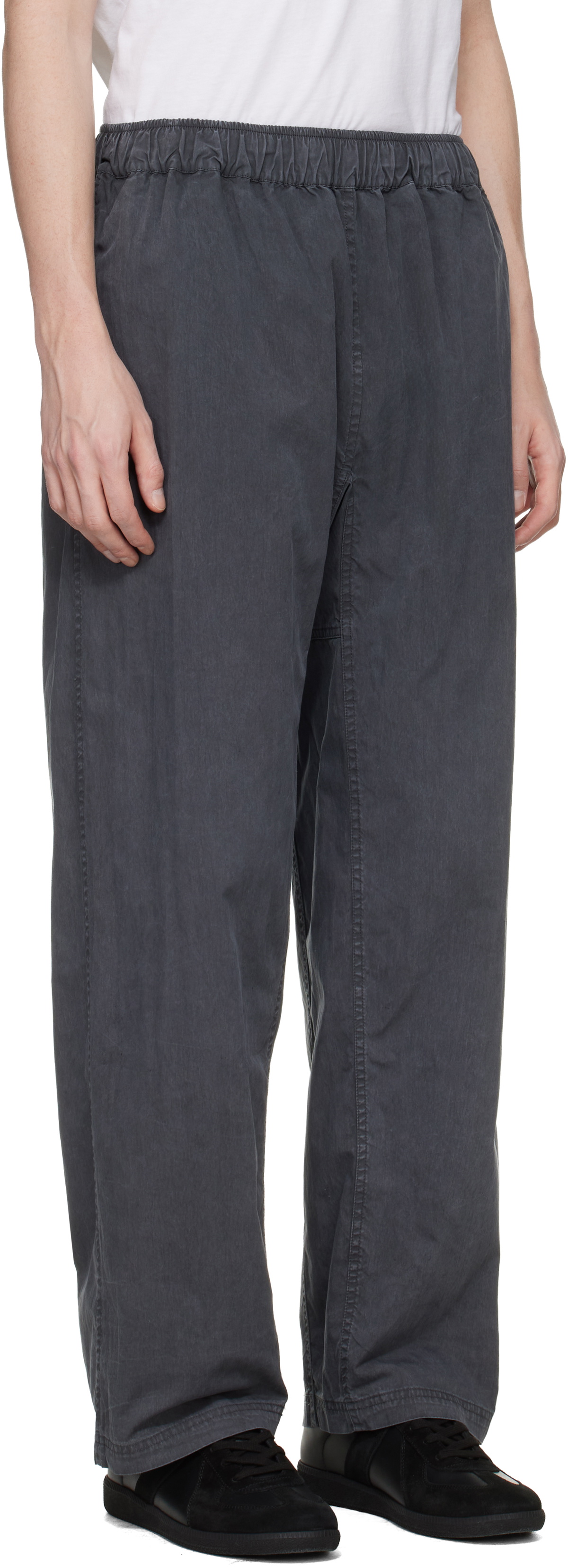 SKIMS Gray Woven Pull-On Trousers