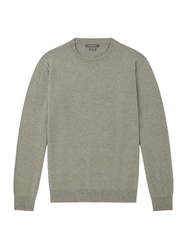Photo: Begg & Co - Heriot Cashmere Sweater - Green
