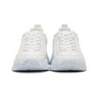 MSGM White Speckled Hiking Sneakers