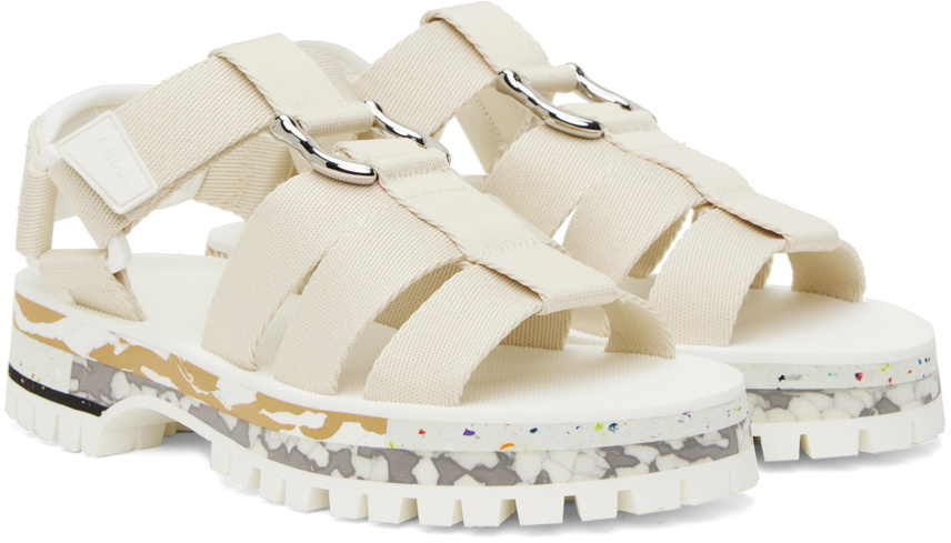 Chloé Off-White Nikie Sandals