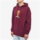 Fucking Awesome Men's Flame Skull Hoody in Maroon