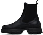Moncler Black Hevea Chelsea Boots