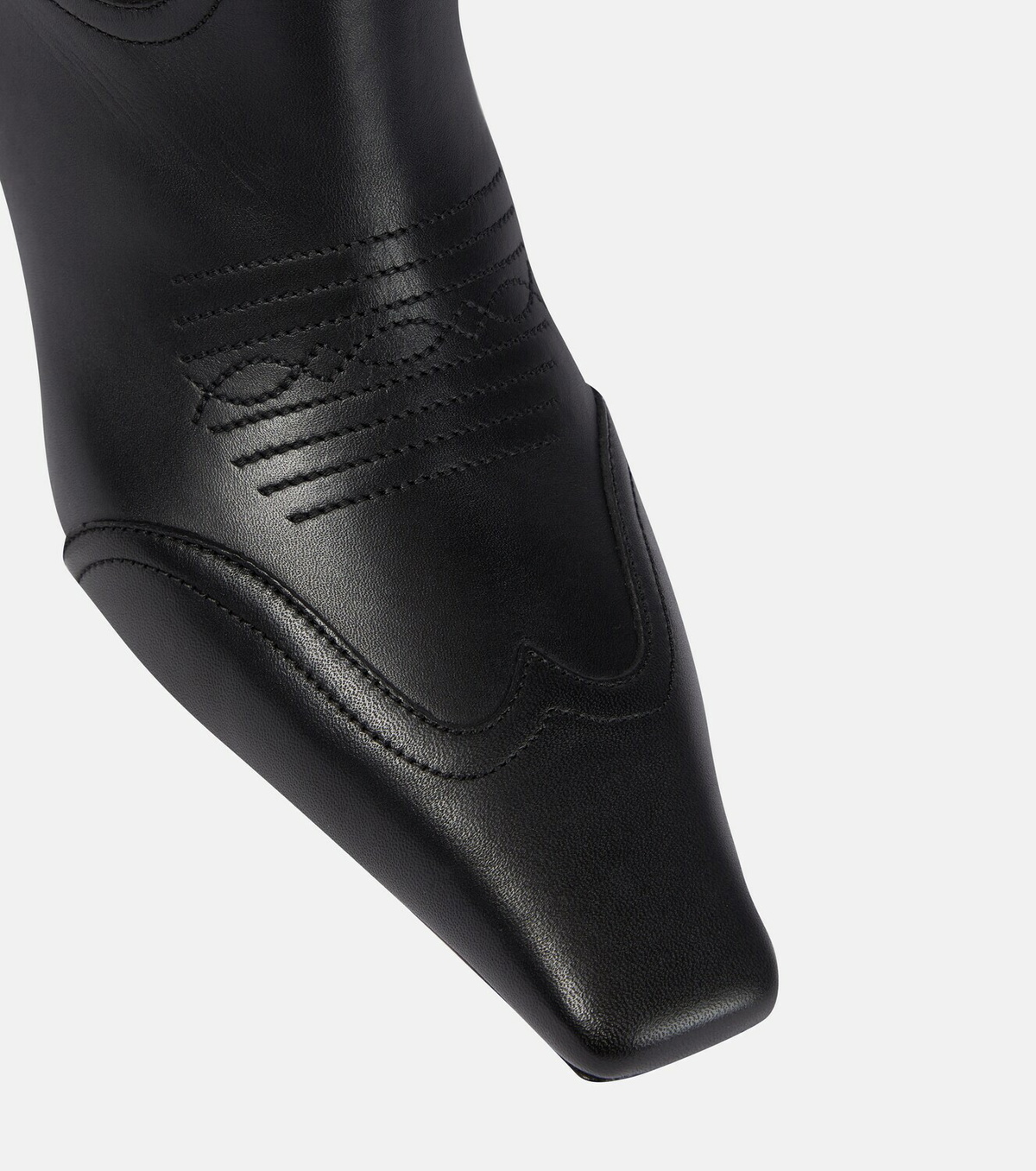 Khaite Dallas 45 leather knee-high boots