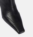 Khaite Dallas 45 leather knee-high boots