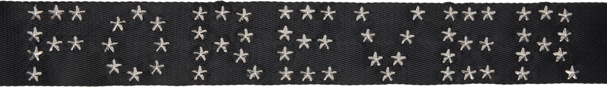 MISBHV Black 'Forever' Belt