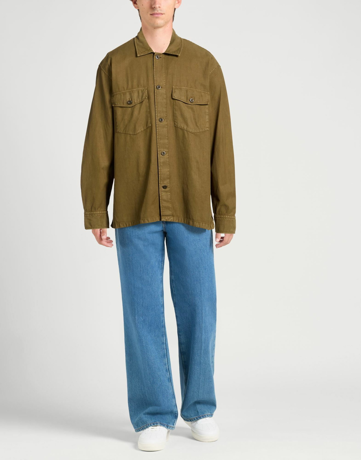 Gant Mens Shirt Military in Green