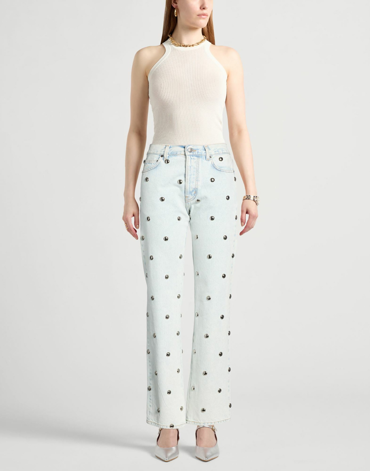 Fiorucci Womens Jeans in Blue