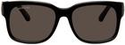 Balenciaga Black Square Sunglasses