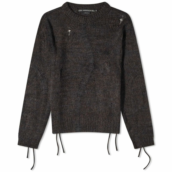 Photo: Andersson Bell Women's Colbine Crew Neck Sweater in Charcoal