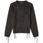 Andersson Bell Women's Colbine Crew Neck Sweater in Charcoal