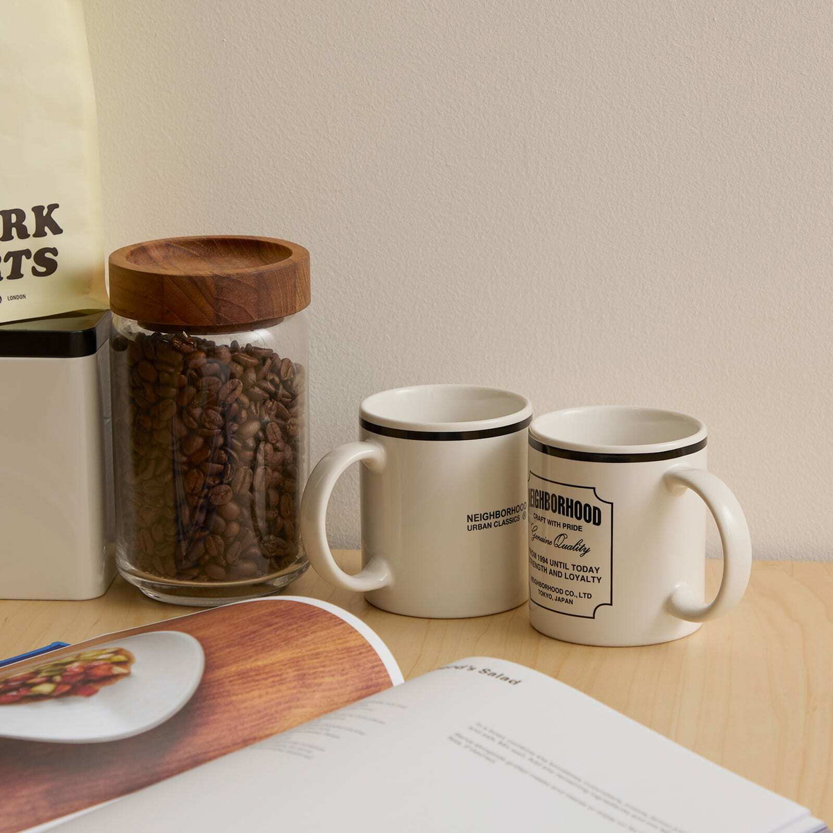 Neighborhood Men's Mug Cup Set in Black Neighborhood