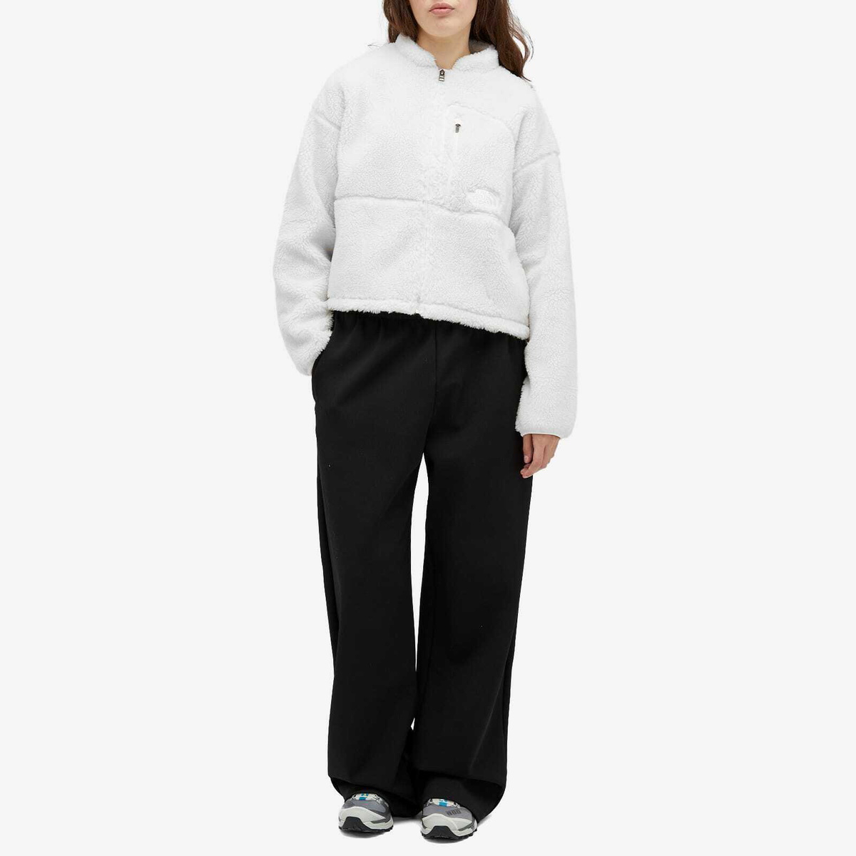 The North Face Women's Extreme Pile Pullover in White