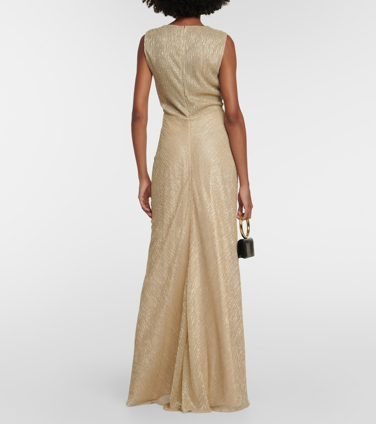 green emerald velvet dress Joa Gown