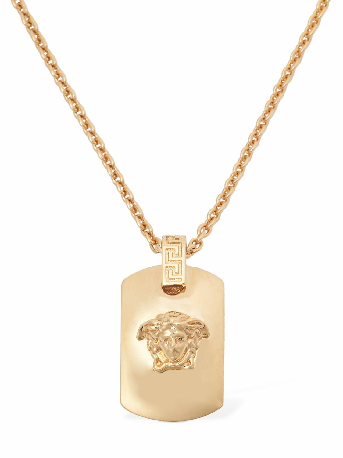 Versace Gold Medusa Crystal Ball Necklace Versace