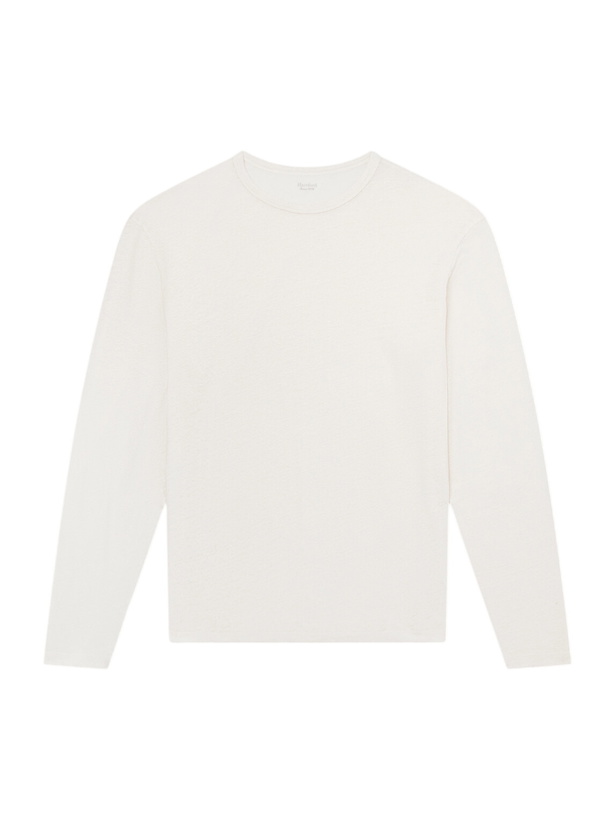 Photo: Hartford - Linen-Jersey T-Shirt - Neutrals