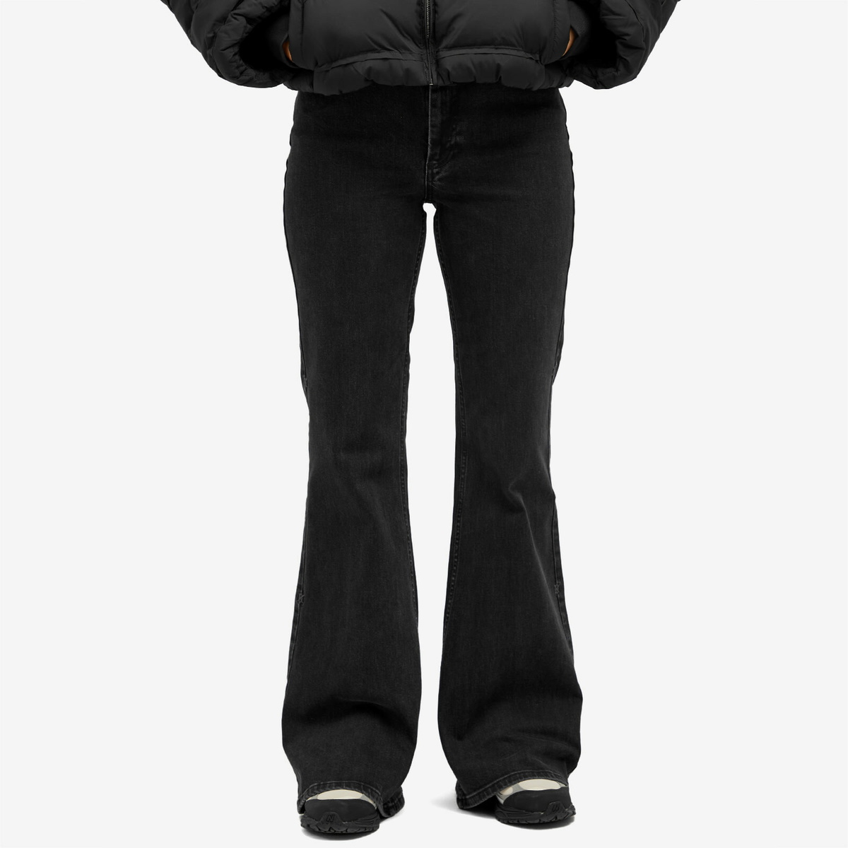 Daily Paper Women's Flared Jeans in Black