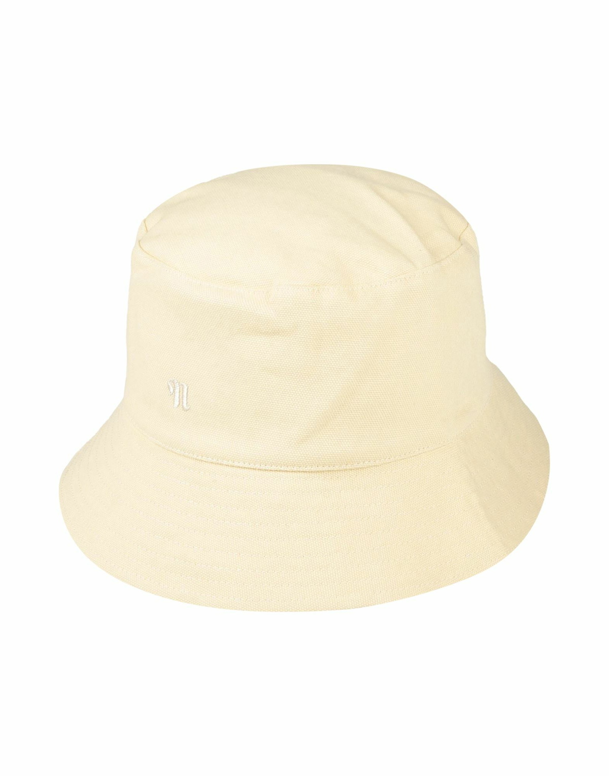 Nanushka Womens Hat Pastel in Yellow