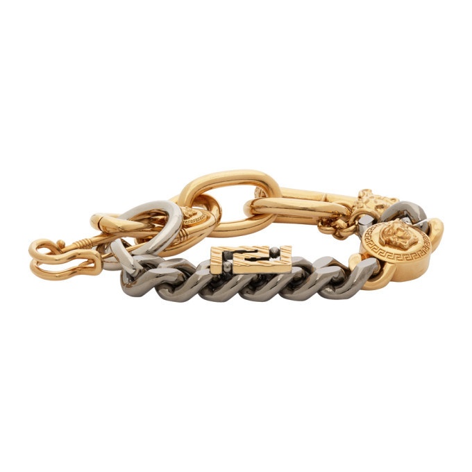 Photo: Versace Gold Charm Bracelet