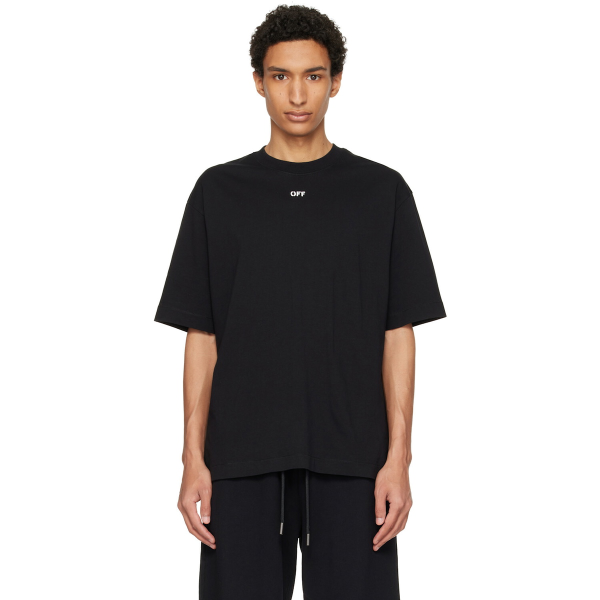 Off-White Black Chain Arrow Skate T-shirt