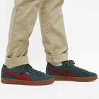 Puma Men's Tramp OG Sneakers in Green Gables/Intense Red