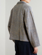 Story mfg. - Cove Checked Cotton Suit Jacket - Neutrals