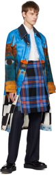 Charles Jeffrey Loverboy Multicolored Chain Kilt Skirt