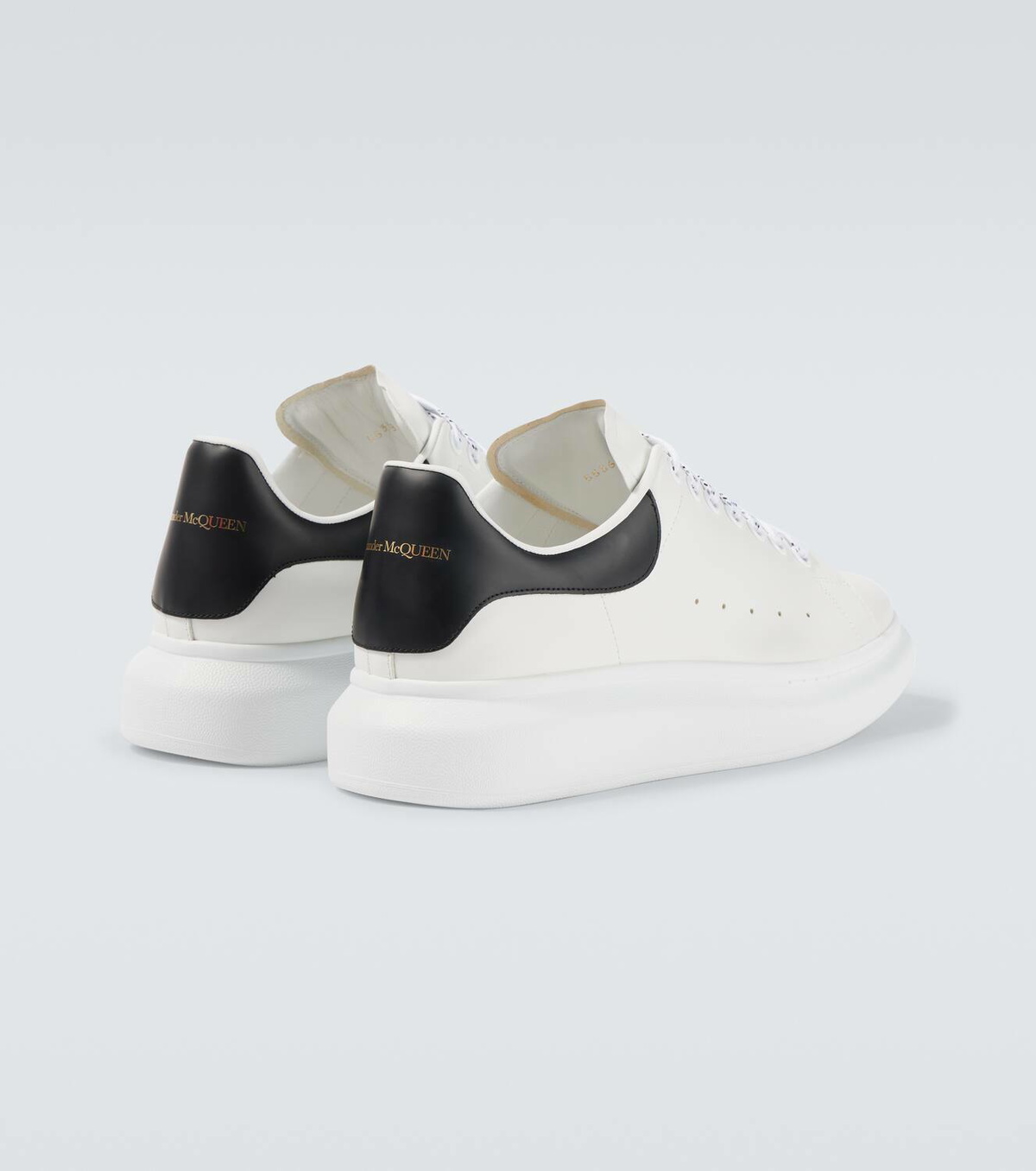 McQueen Oversized leather sneakers Alexander McQueen