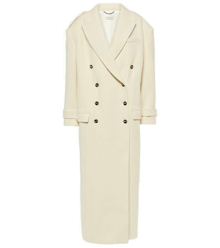 Photo: The Mannei Rutul cotton and wool-blend coat