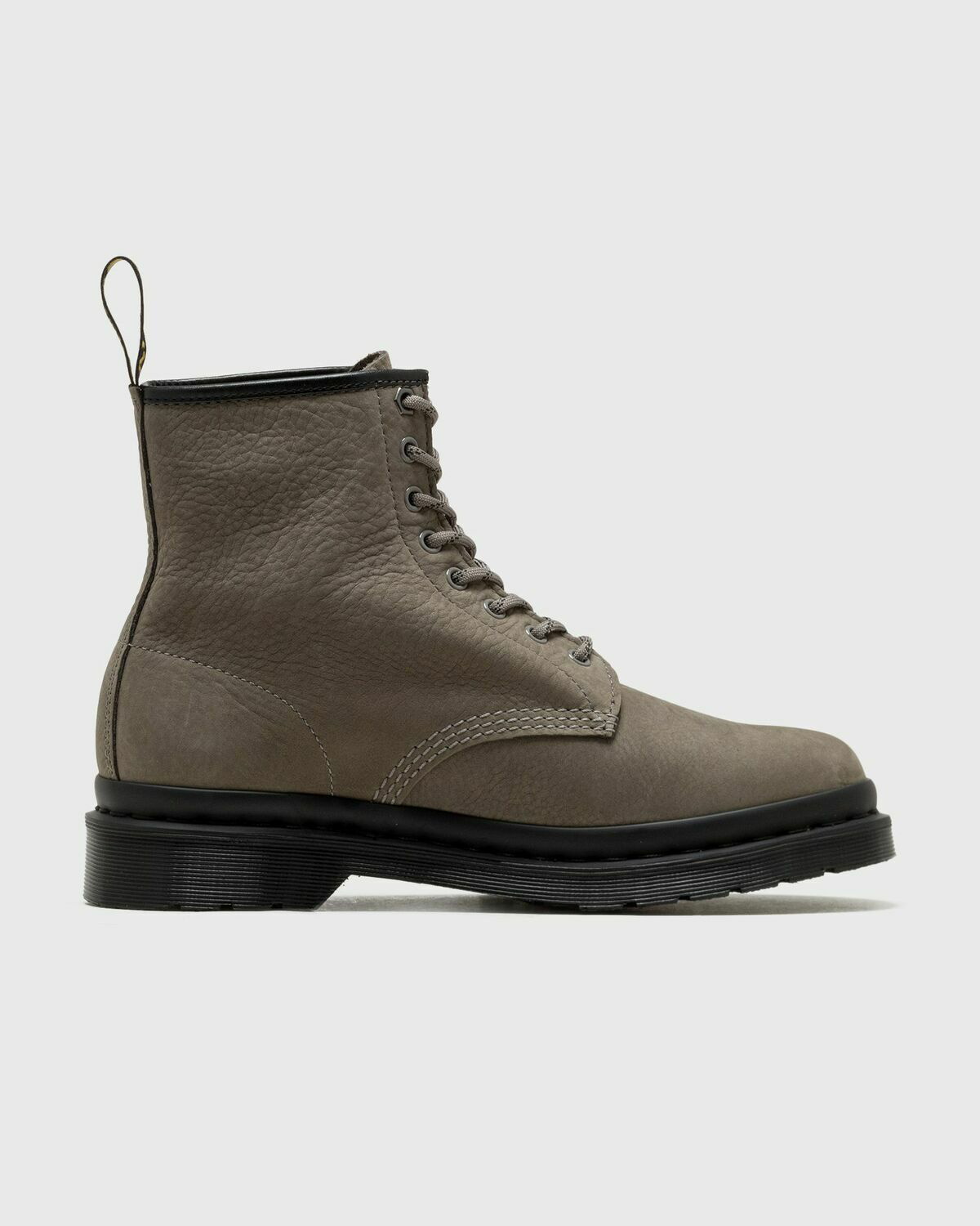 Dr.Martens 1460 Nickel Grey Milled Nubuck Wp Grey Mens Boots